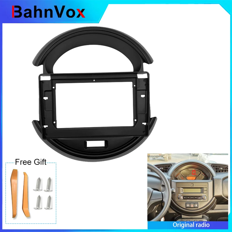 9 inch Android Car Radio frame for SUZUKI SPRESSO 2019 2022 2din Stereo GPS Fascia bezel Panel Adapter wire harness