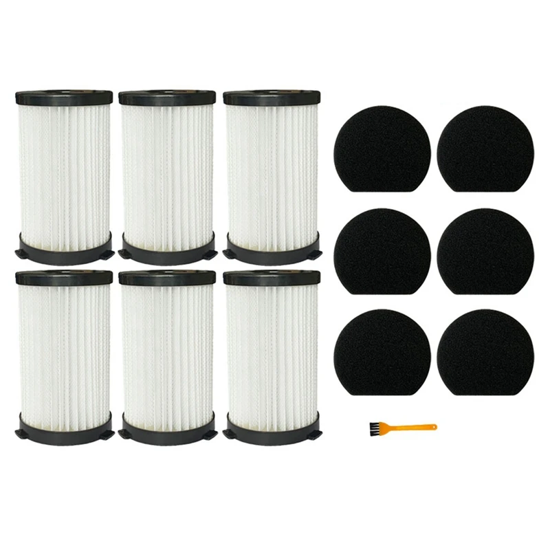 For Moosoo D600 D601 Iwoly V600 Ariete RBT 2761 2759 Conga Thunderbrush 520 560 Techwood TAE-7036 Hepa Filter Set Spare Parts