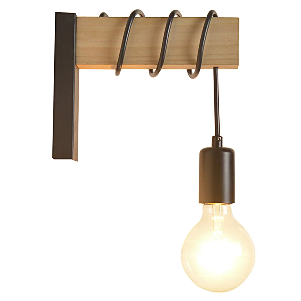 

1pcs Sturdy Industrial Lamp Vintage Decorative Lamp For Bedroom Office Corridor Durable Material No Bulb Included Wall