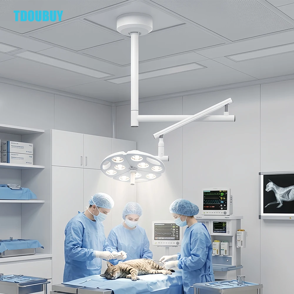 

TDOUBUY New Upgrade 90W LED Micro Plastic Surgery Lamp Medical Light for Pet Inspection and Cosmetic Operation Ceiling Lighting