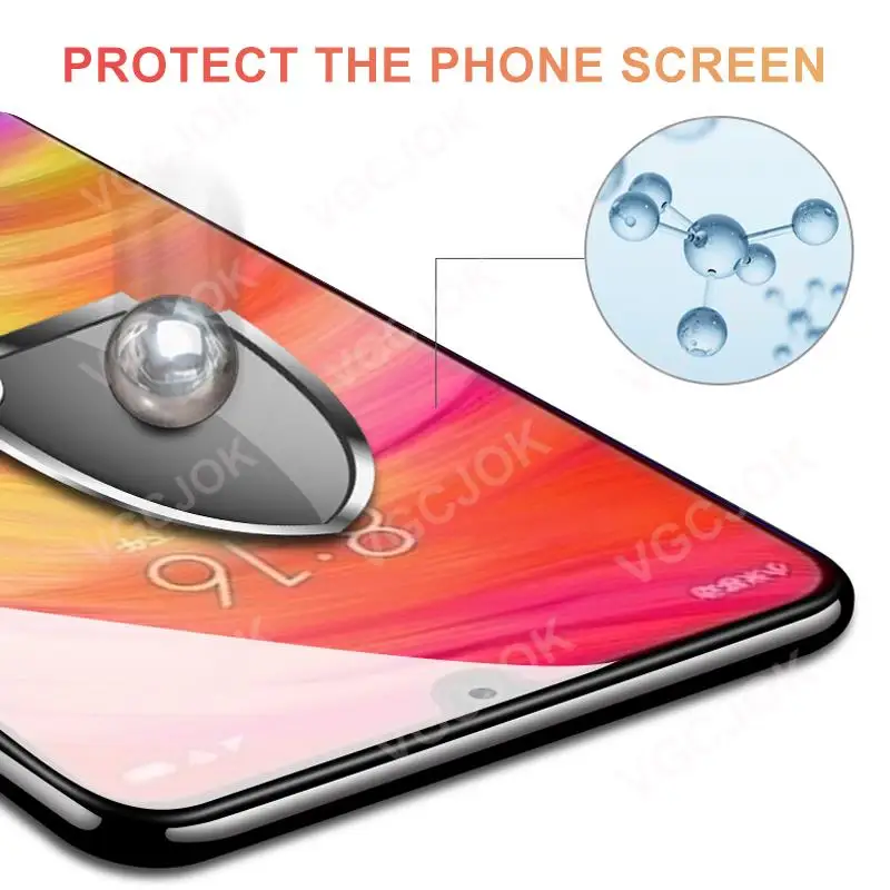 Verre de Protection 9D pour Xiaomi Redmi 8A 9A 9AT 9C, protecteur d'écran trempé NFC Redmi Note 8 9 10 Pro 8T 9T 9S, Film de Protection