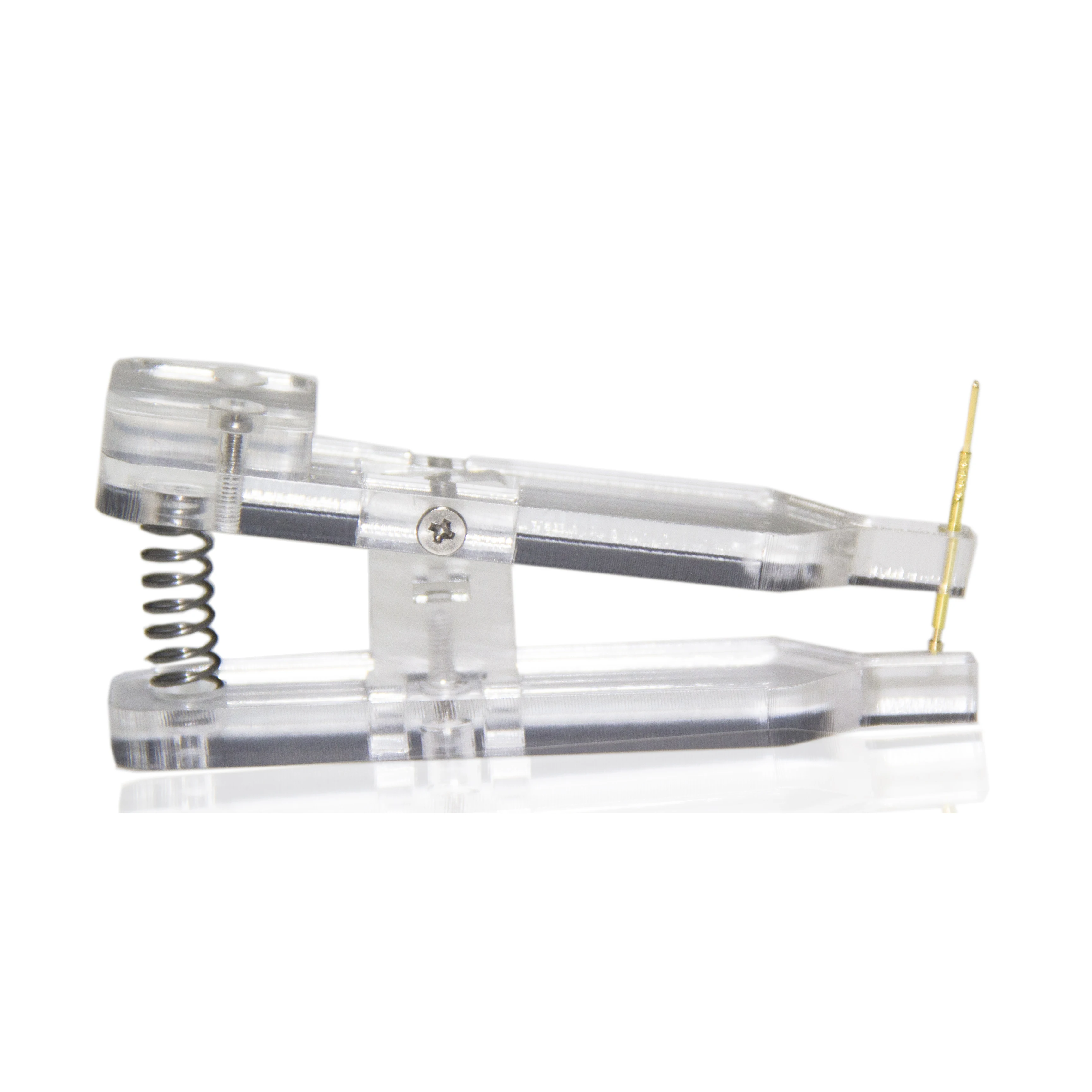1Pin Narrow head Long Extended Version Clip Big Opening Stroke Programmable Clip Burning Clamp Fixture Tool with Dupont cable