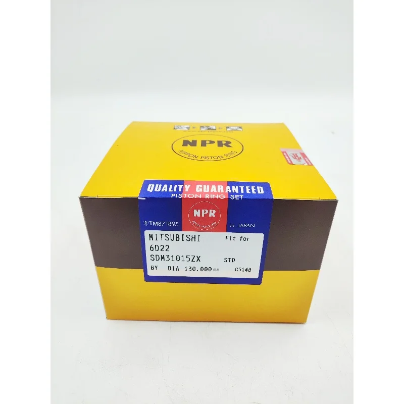 SDM31015ZZ 6MM Piston Ring 6D22 Generator Parts & Accessories CE Certified 3-Month Warranty