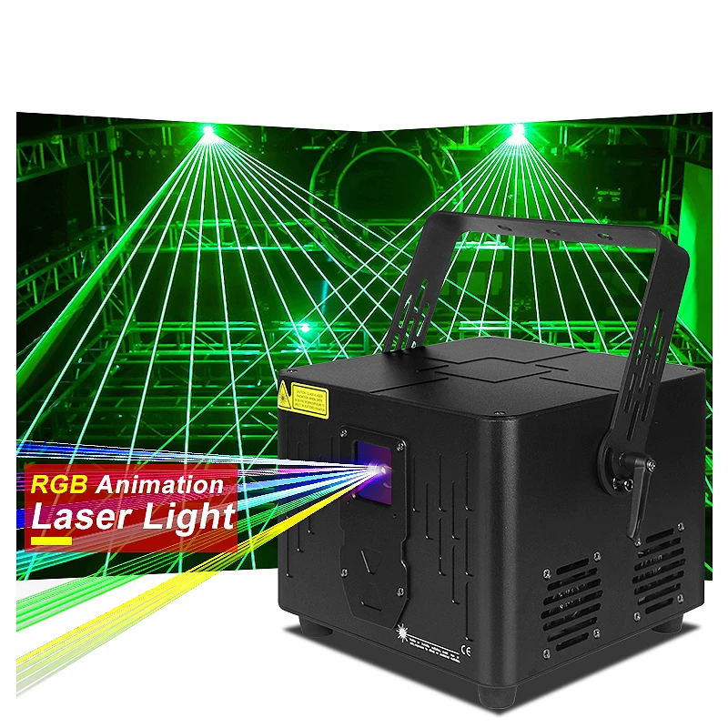 SHTX 10W DMX ILDA Stage Laser Light For Concerts Nightclubs Weddings Disco Parties 8W 6W RGB 3D DJ Laser Show Effects Lights