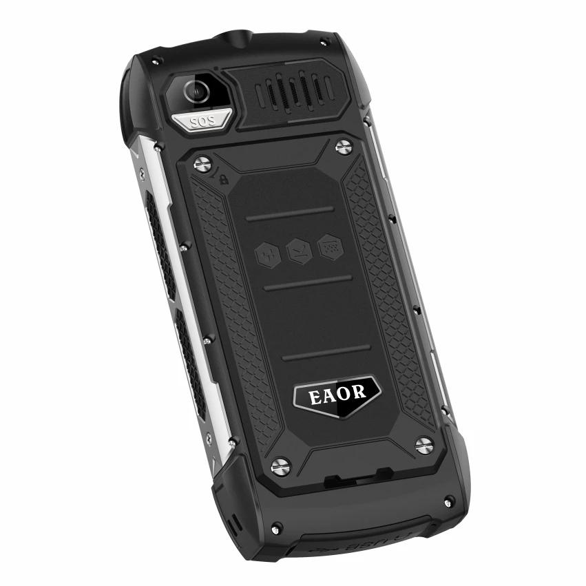 Imagem -05 - Eaor-rugged Keypad Mobile Phone Smartphone 2g Rugged Grande Battery Power Bank Ip68 Impermeável 2.8 Ips Tela Grande 0.3m Cam Mtk 4000mah