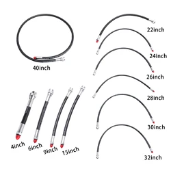 Scuba Diving Low Pressure LP Hose Dive Regulator 1ST Stage Pressure for Diver Outdoor Sport Inflator Hose Standard BCD Dry Suit