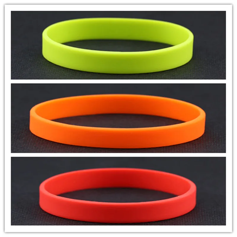 

24 Pcs Silicone Wristbands Vibrant Colors One Size Fits Most Adults Sports Fundraising Bulk Party Decorations Toxic Free