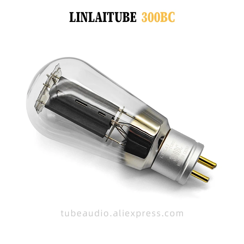2025 Linlaitube High power 300B-C Tube Graphite Anode Hooking Filament Replace Psvane /Shuguang 300B Guiguang 4300B MATHED PAIR