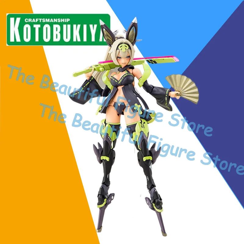 Original Kotobukiya Anime Action Figure MEGAMI DEVICE ASRA TAMAMONOMAE YAN Assembly Model Kit Collection Toy Gift For Children