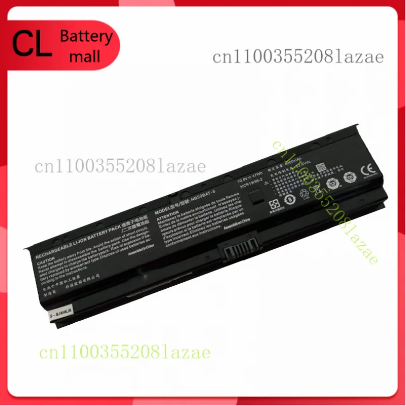 

Оригинальный аккумулятор NB50BAT-6 для SHINELON HUIMIEZHE DD2 для CLEVO NB50TJ1 NB50TL