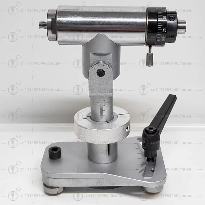 Precision angle grinding and circular brushing for watch case backs - Watch Repair Tool Holder