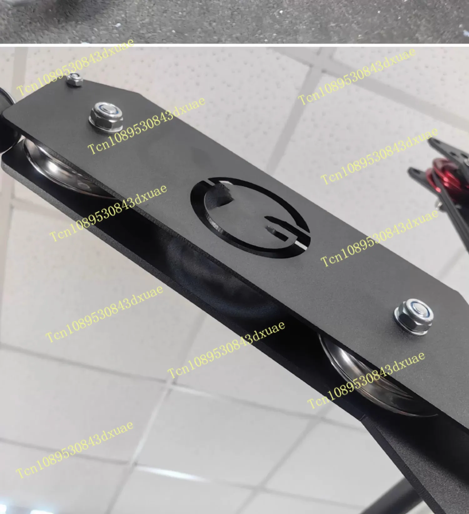 Wall Mount Pulley System For Fitness Lat Pull Down And Low Row Cable Machine, Cable Station Equipment