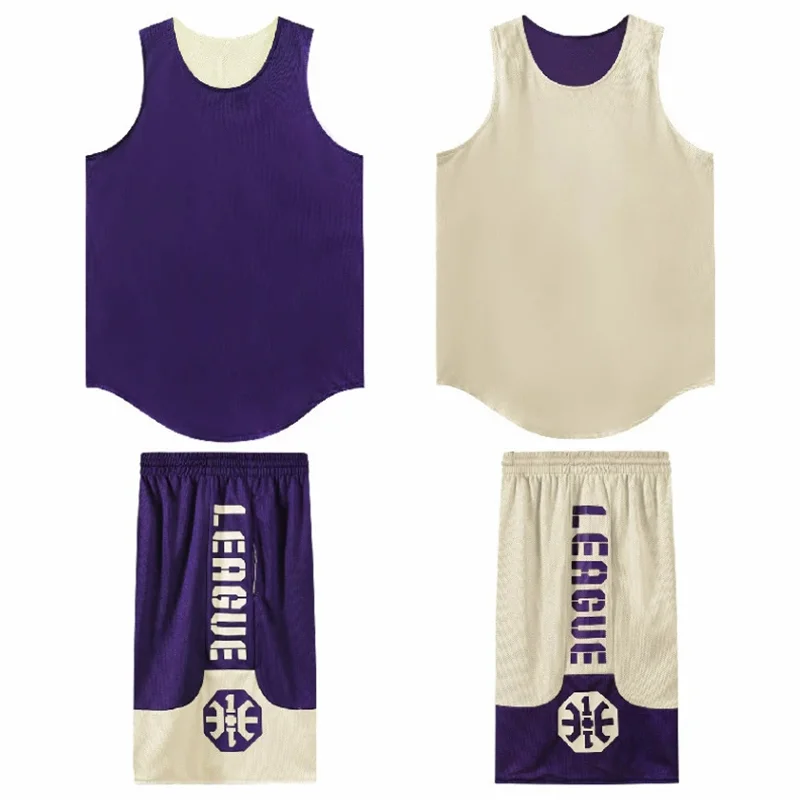 

Custom Logo Double-Sided Basketball Apparel Summer Game Training Vests for Men And Women Versatile Team Sports Wear Set