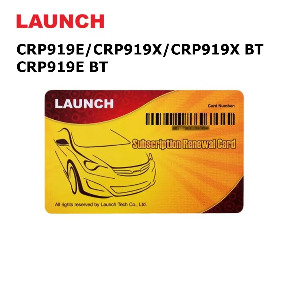 Software-Update-Service für Launch Creader CRP919E/X: Warum dieser Jahres-Abonnement-Service entscheidend ist