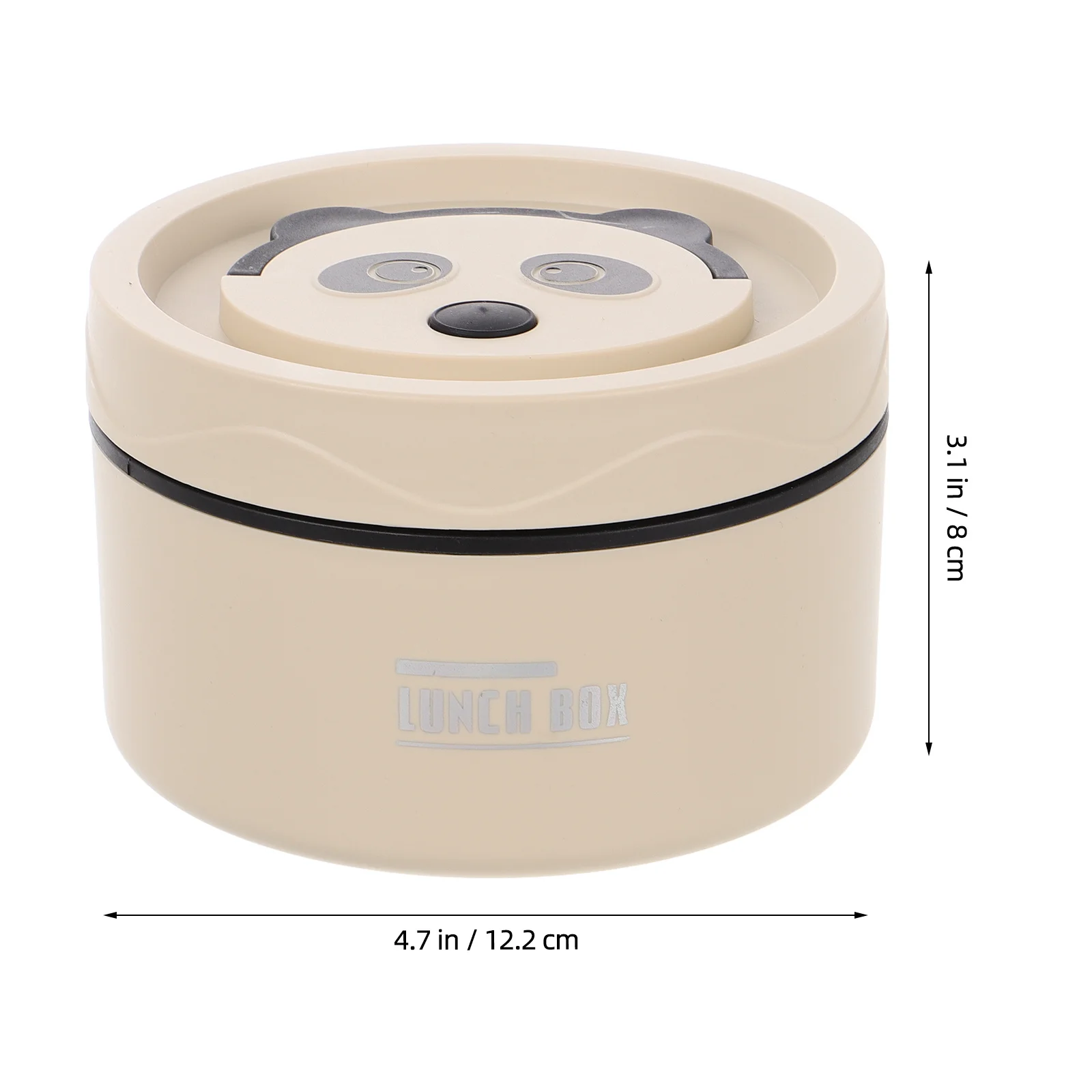 صندوق غداء حراري من الفولاذ المقاوم للصدأ، تصميم متعدد الطبقات، فم واسع لطلاب المكاتب، يحافظ على الطعام الساخن والبارد لمدرسة العمل #3