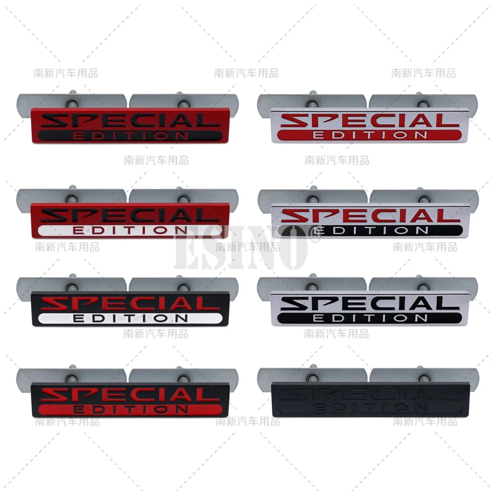 

Car Styling 3D Special Edition Decorative Metal Alloy Grill Emblem Rear Trunk Badge Fender Sticker Body Decal Car Accessories