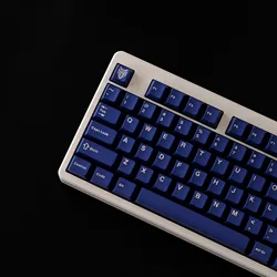 114 Keys/set Aifei Mixed Light Blue Keycaps ABS Double Shot Key Caps Cherry Profile Keycap For MX Switch Keyboard Split Spacebar