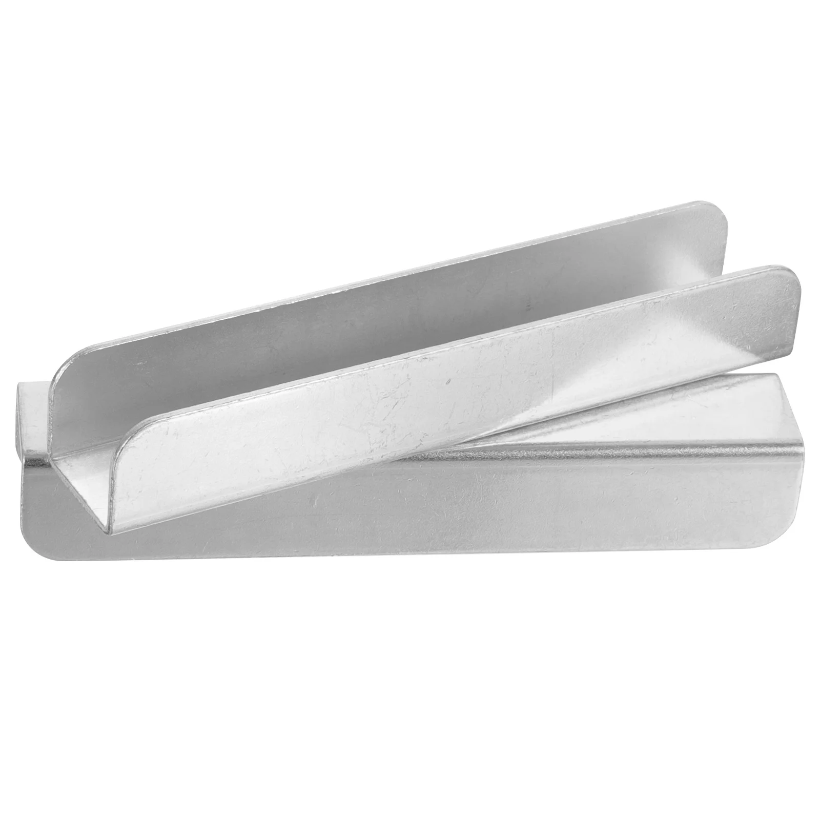 2Pcs Pet Gate Fence Reinforcement Groove Solid Steel No Drilling Baby Gates Groove Door Reinforcement Tools for Home Indoor