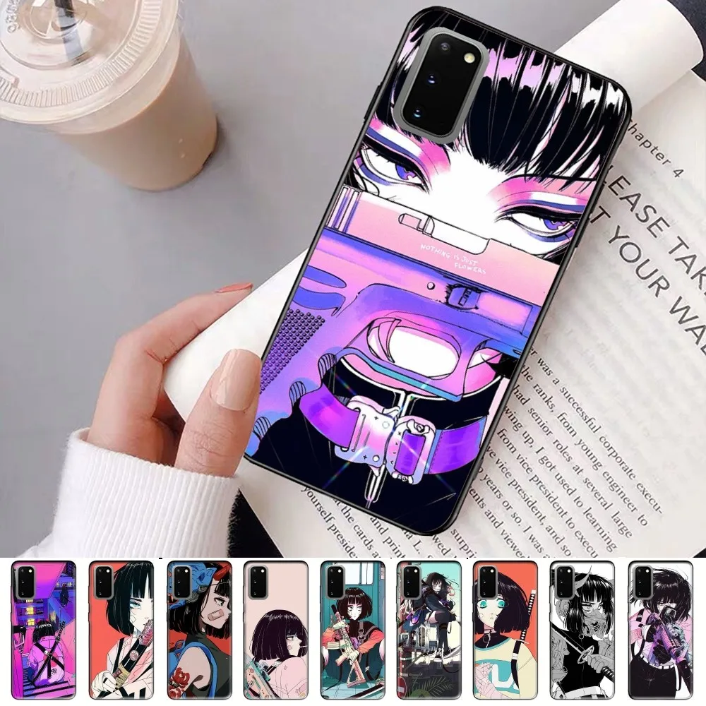 Fashion Vinne Art Girl Phone Case For Samsung S 9 10 20 21 22 23 30 23plus lite Ultra FE S10lite Fundas