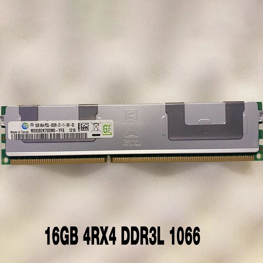 

1PCS RAM 16G REG Server Memory For Samsung M393B2K70DM0-YF8 16GB 4RX4 DDR3L PC3L-8500R 1066