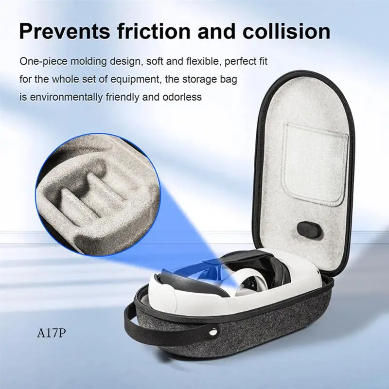

AP-VR Carrying Case For Meta Quest 3 Compatible For Quest 2 Hard Large Space Protection Bag VR Accessories Parts