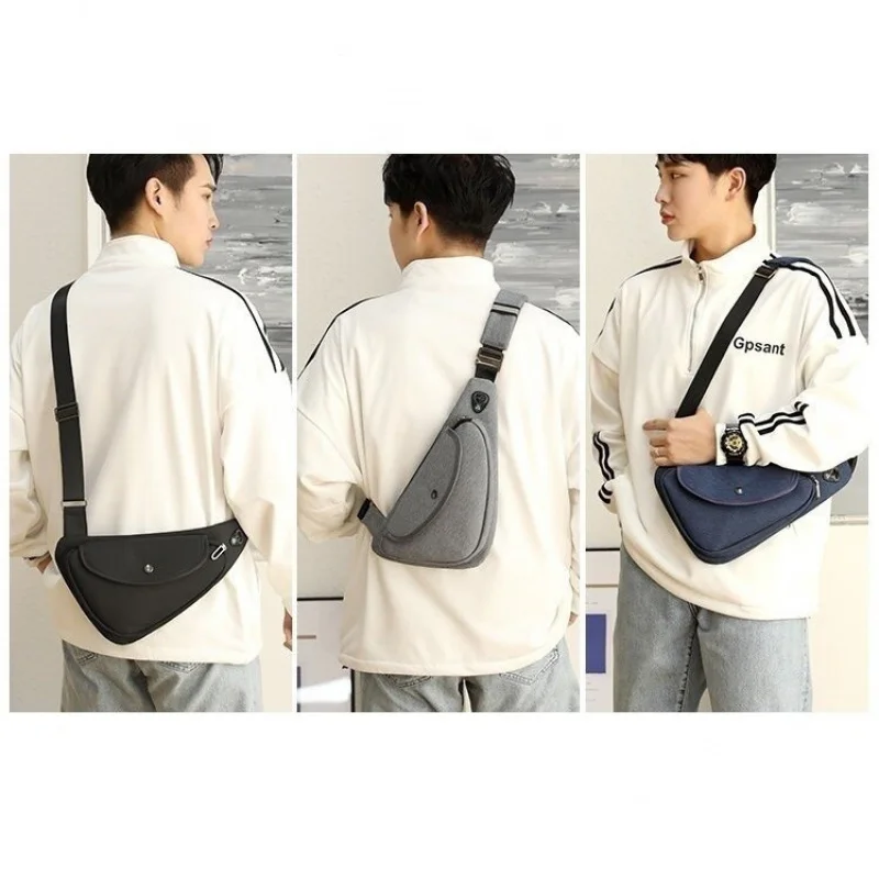 Oxford Chest  Bags Men Women Bag Waterproof Travel Pack Single-Shoulder