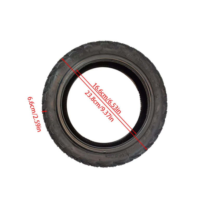 Reliable 10X2.50-6.5 Vacuum Tires Perfect for Electric Scooter Maintenance and Accessory Needs