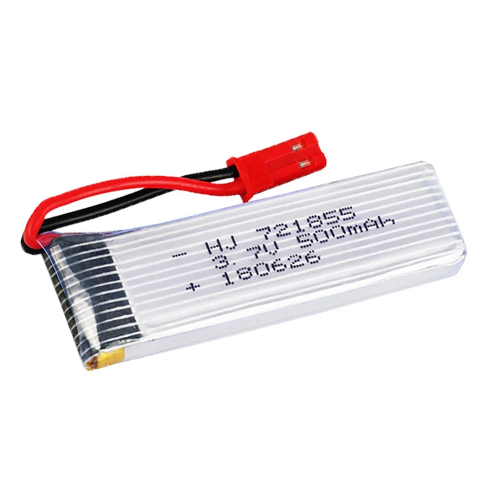 Batteria Lipo ad alta velocità 3.7V 500mAh 721855 20C per Udi U815A U818A U819A L6052 L6036 V212 V222 H07 accessorio batteria RC