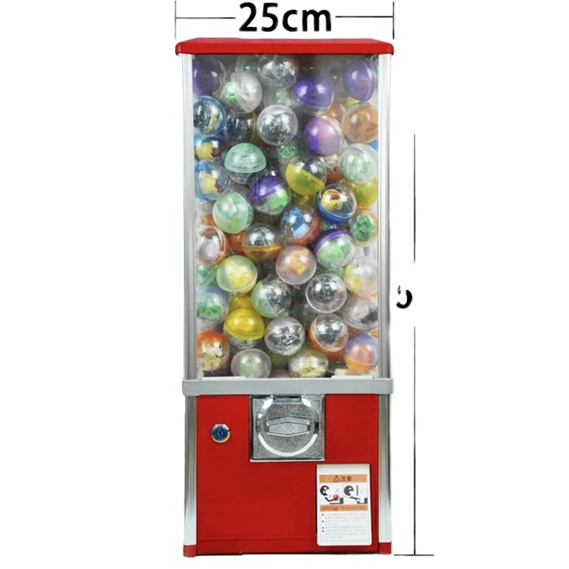 Coin Operated Candy Bouncy Capsule Toys Ball Vending Machine Toys Dispenser