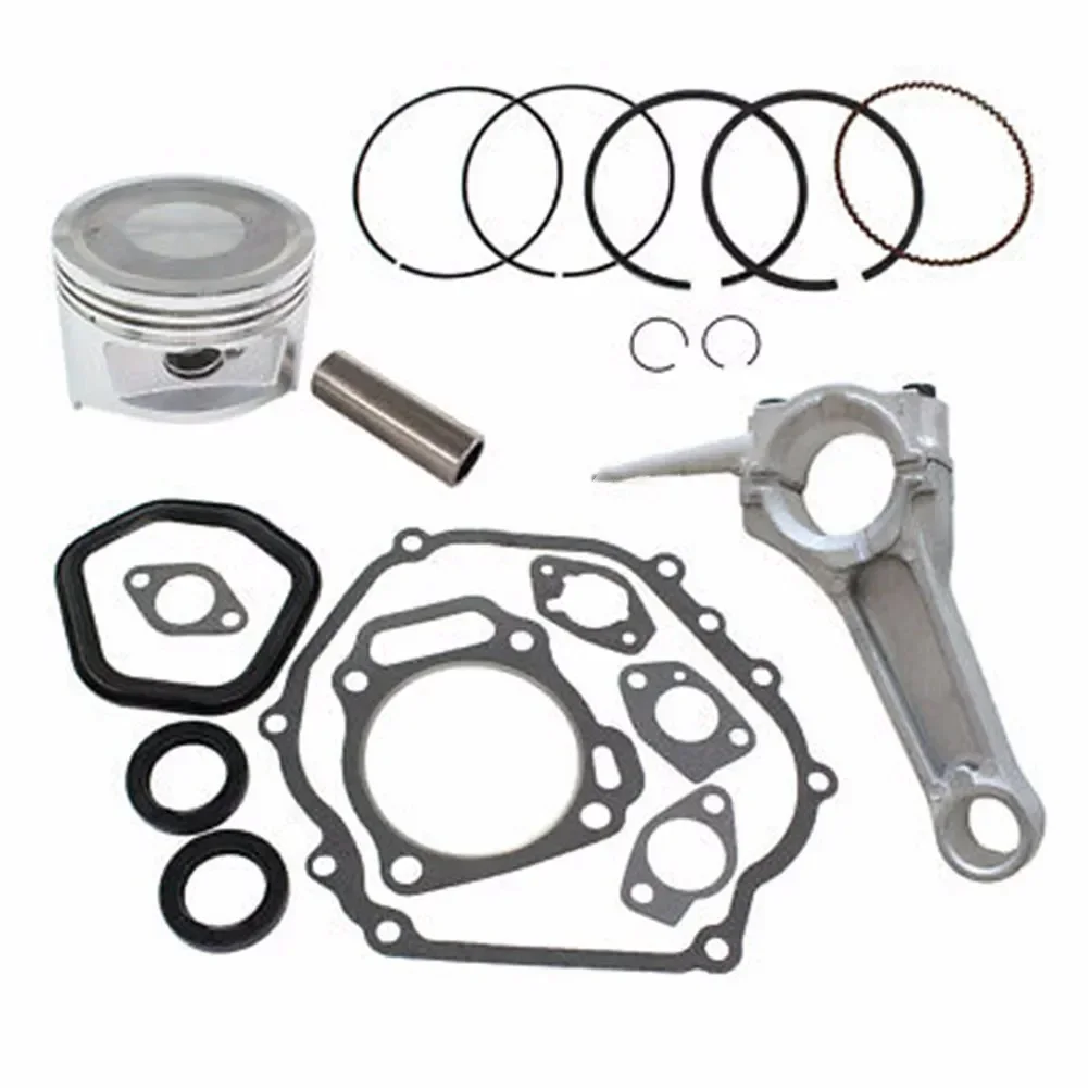 Rebuild Kit For Honda GX390 13HP Generator Lawnmower Engine Motor Piston Ring Connecting Rod Seal Gaskets Engine 13101-ZF6-W00