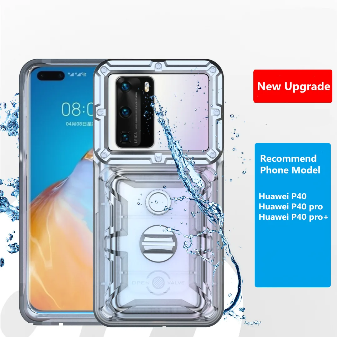 Waterproof Case for Huawei Mate 30 Pro Mobile Phone Diving Swimming Snorkeling Photo Sealed Waterproof Bag Touch Screen