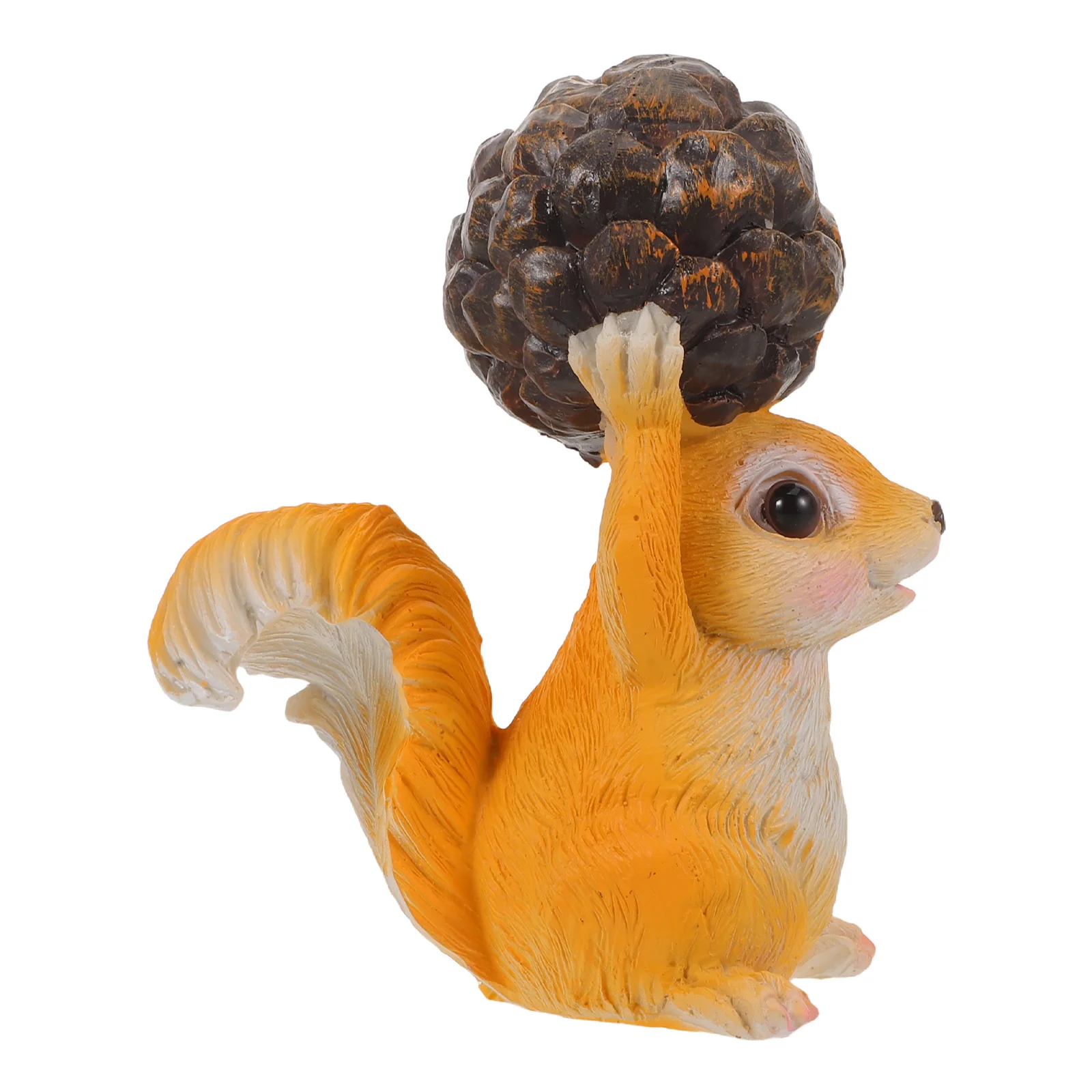 

Squirrel Resin Garden Decor Outdoor Yard Lawn Patio Mini Animal Statue For Home Park Tabletop Simulation Ornament