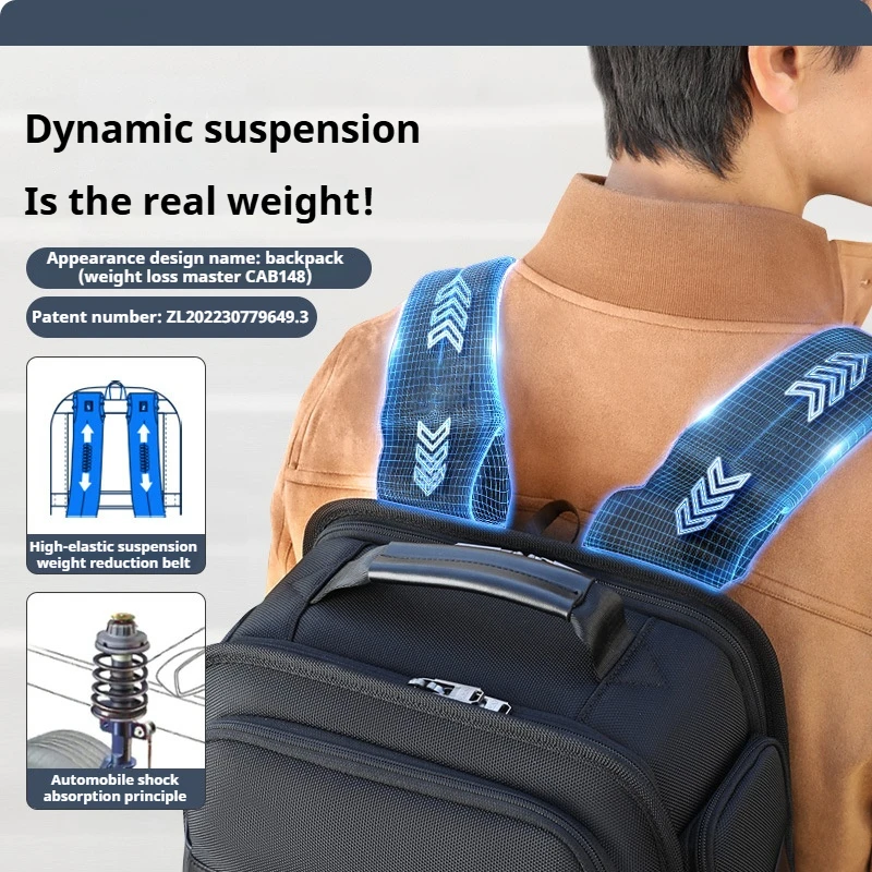 Cross Medal CROSSGEAR Smart Weight Loss Master Backpack Business Backpack