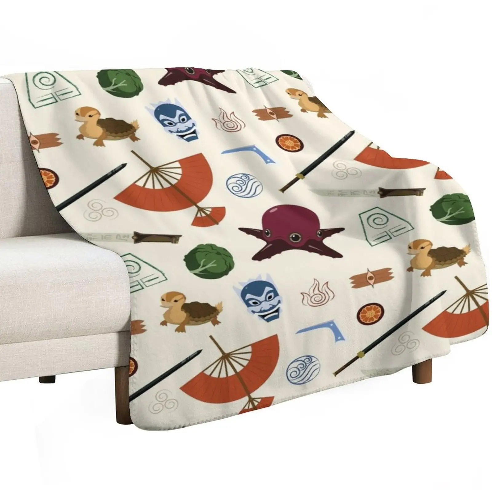 Avatar Medley Throw Blanket Bed linens halloween Furrys Decorative Throw For Baby Flannels Blankets