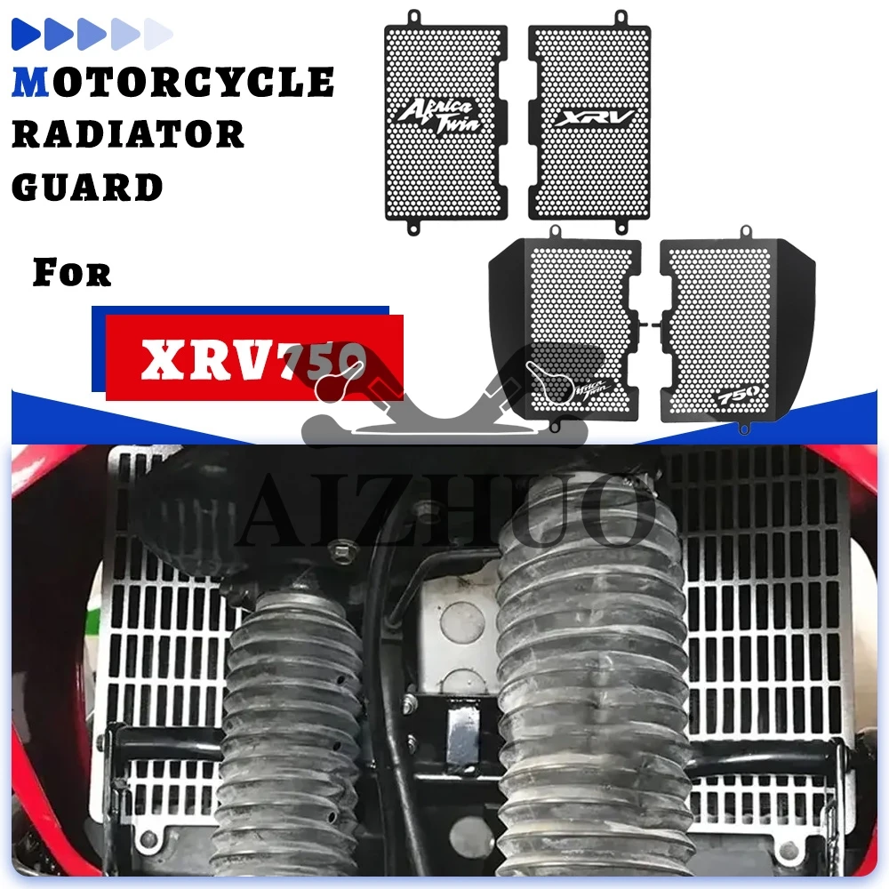 

Для Honda XRV750 XRV 750 Africa Twin 750 RD07 1990-2003 Защитная решетка радиатора, защитная крышка, аксессуары для мотоциклов