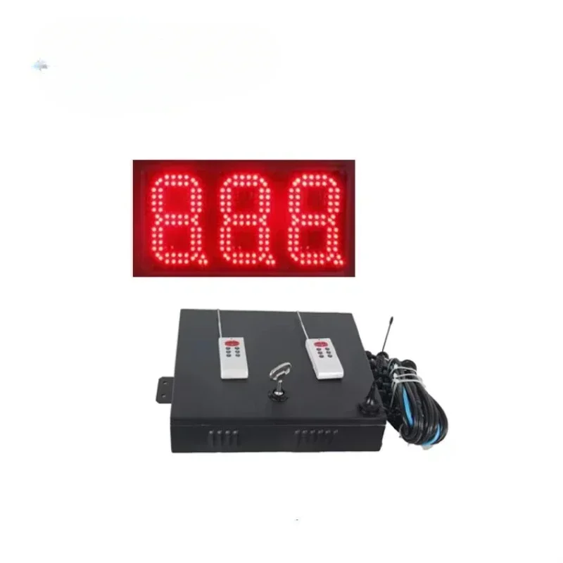 Sell like hot cakes 8inch Red Color 8889/10 Cabinet Gas Station LED Price Sign