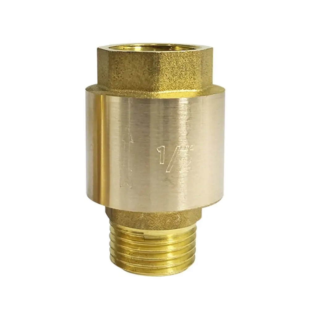 Durable BSPT Thread Brass Check Valve 1/2