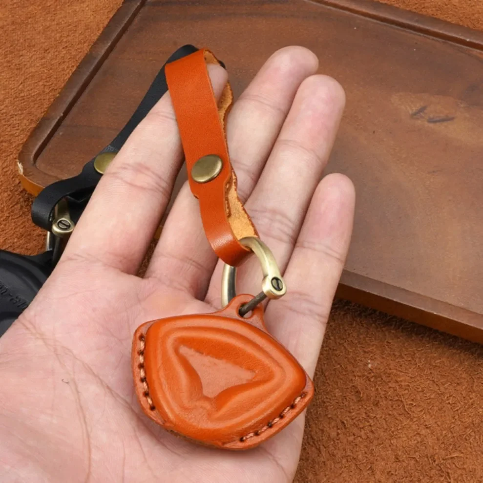 Motorcycle Leather Key Cover for Can Am Spyder F3 Ryker Renegade view 6