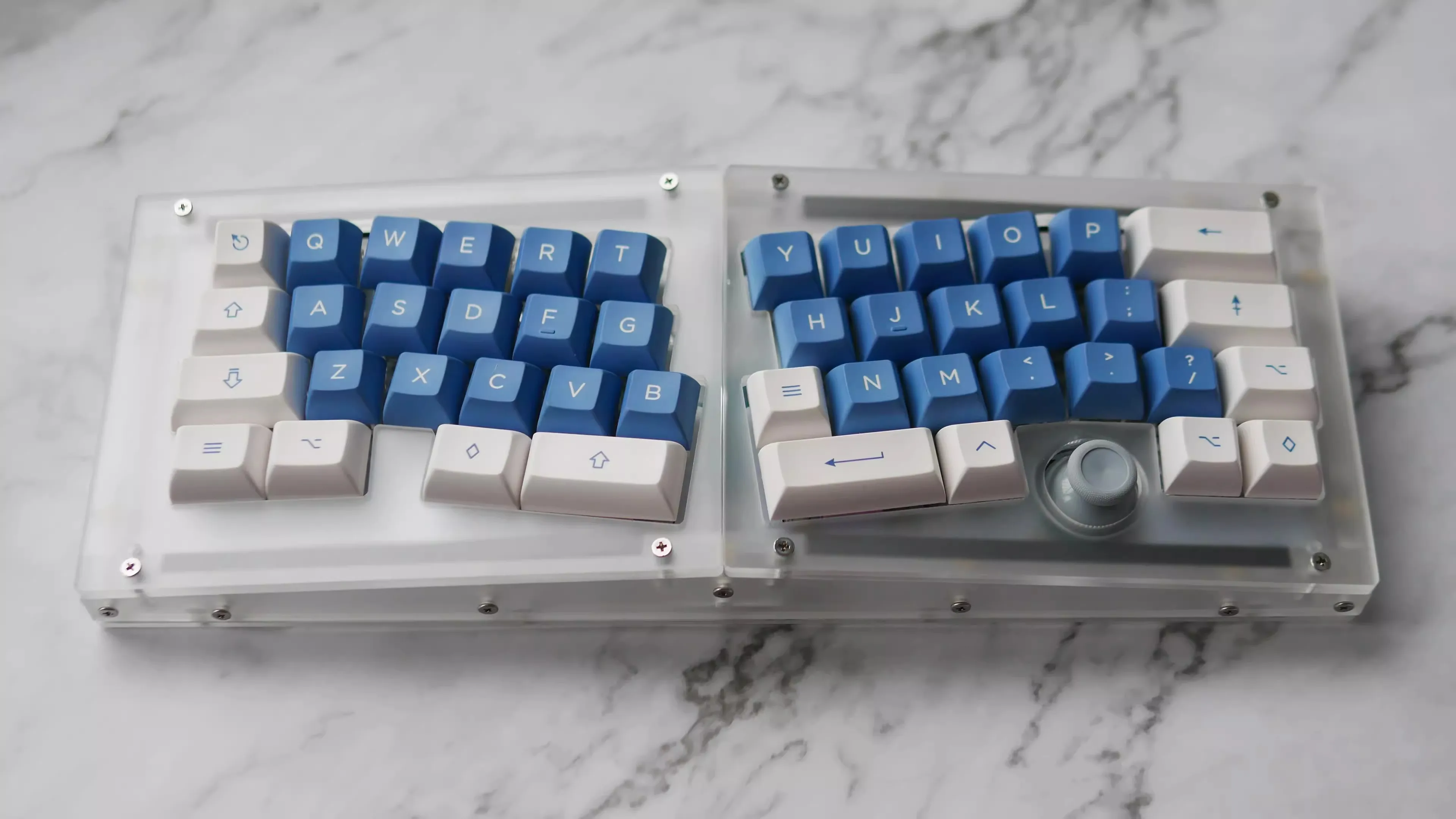 

Acrylic case for Libra mini 40% custom keyboard Hot Swap Dual Gasket With rocking bar No light