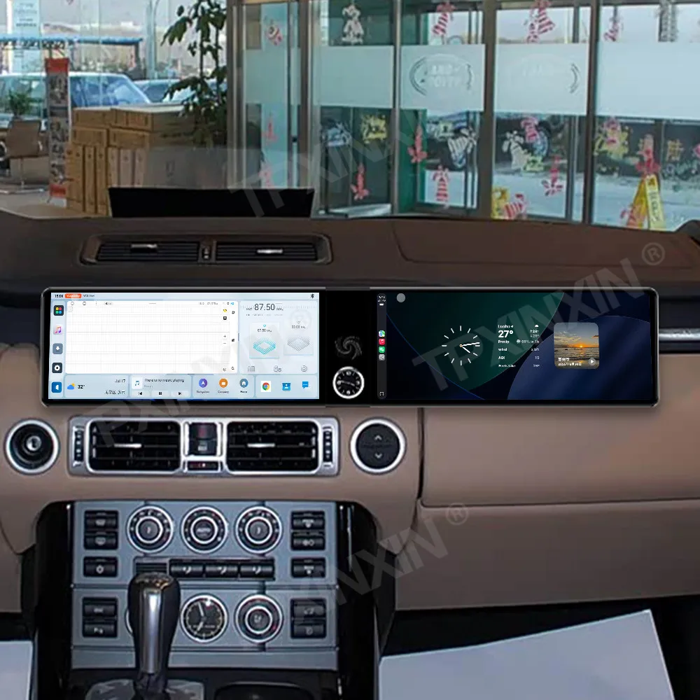 Dual-screen Android For Land Rover Range Rover Executive Edition 2003 2004 Car Radio Multimedia GPS Navigation Stereo Head Unit