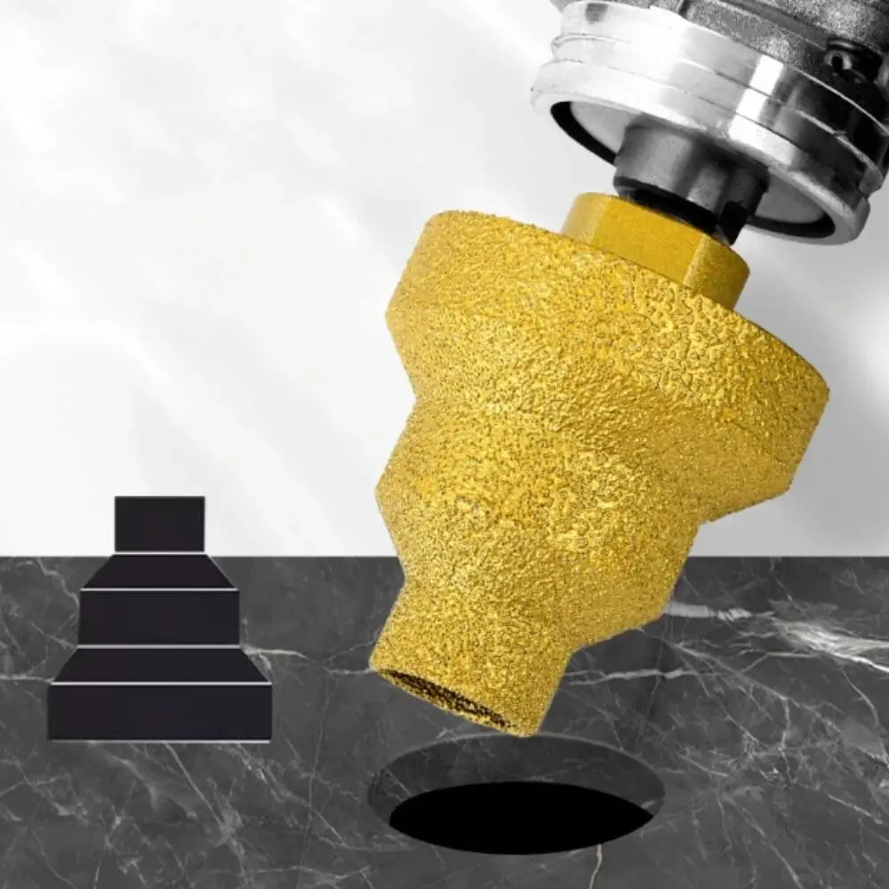 

Multi Size Adamas Chamfer Drill Bit Tapered Cone Multi Layer Brazed Pagoda Drill Bit Edge Trimming Integrated Bit