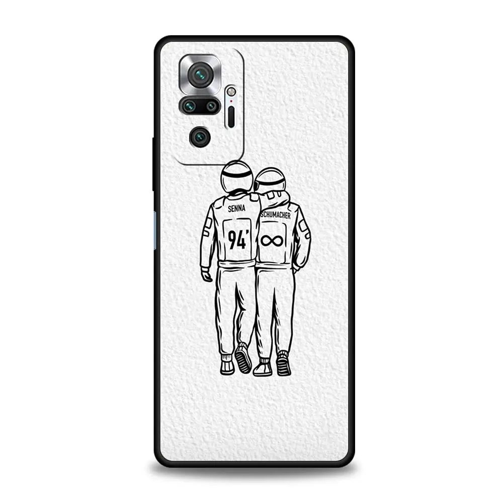 F1 Number 33 Phone Case For Xiaomi Redmi Note 14 13 5G 10 11 12 Pro Plus 4G 14C 13C 12C 10C Black Cover view 2