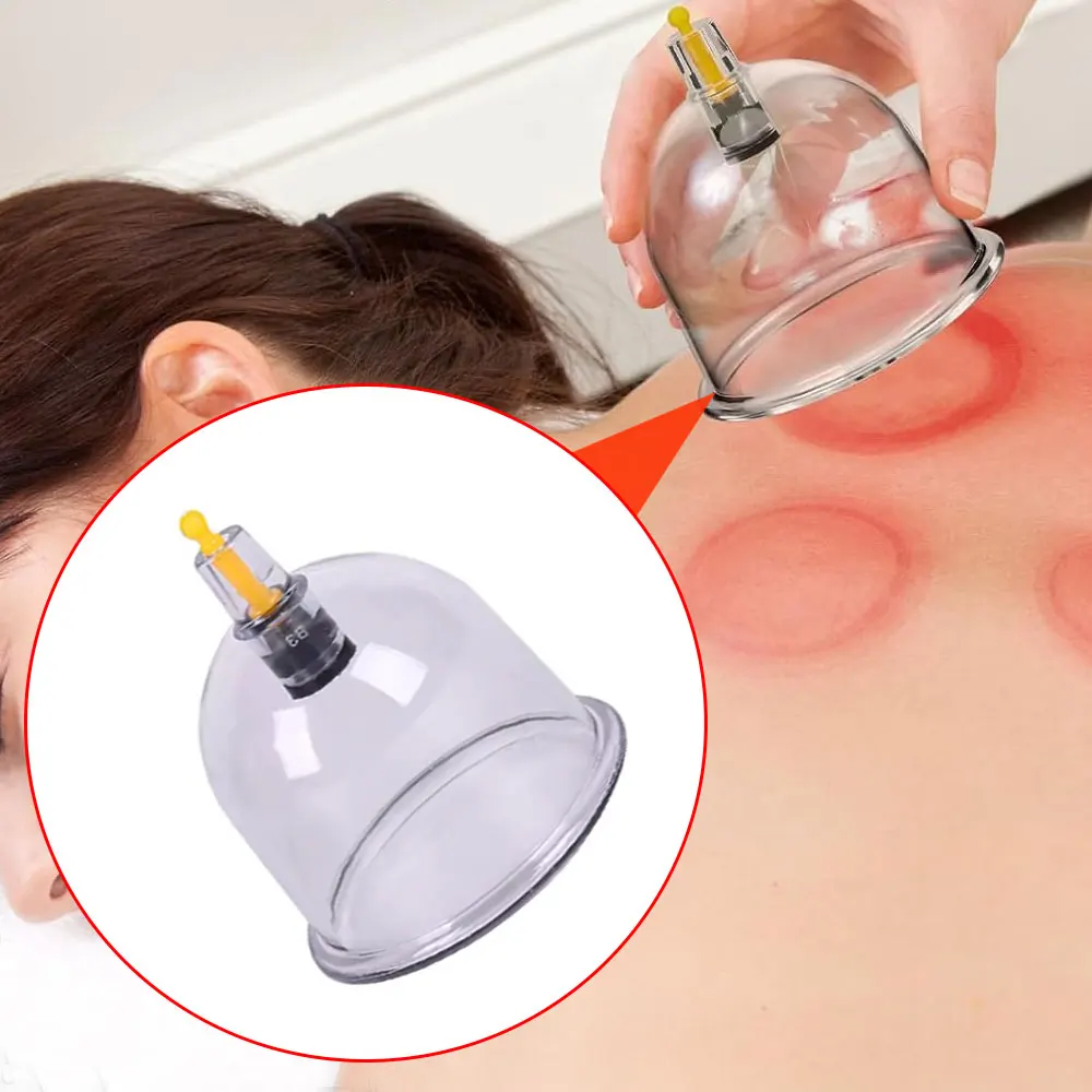 Vakuum Schröpfen Massage Jar Dosen Chinesische Medizin Körper Tasse Körper Detox Anti Cellulite Therapie Dosen Gesunde Pflege Abnehmen Glas