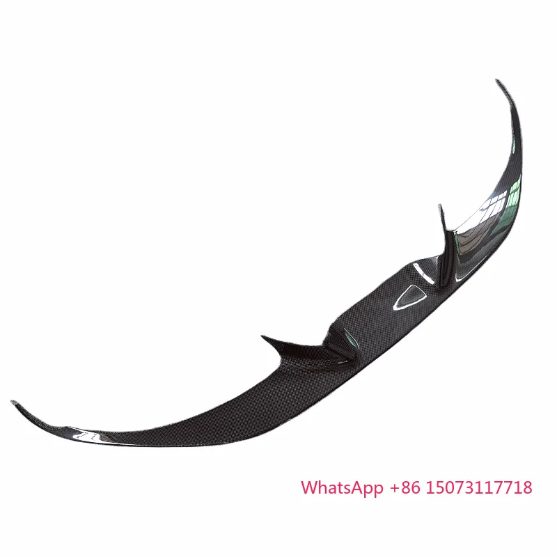 

N-style Dry Carbon Fiber Front Bumper Middle Lip for F8 Tributo Spider Body Kit Rear Diffuser Spoiler