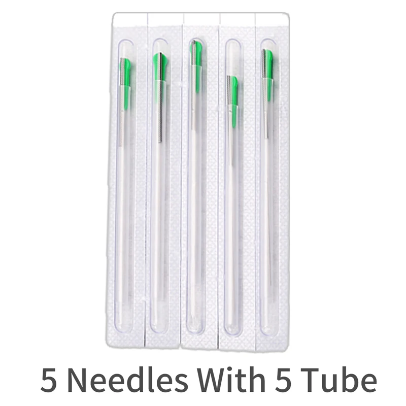 100pcs Individual Tube Sterile Acupuncture Needle with Tube 1Box Disposable Acupuncture Beauty Massage Needles Wholesale