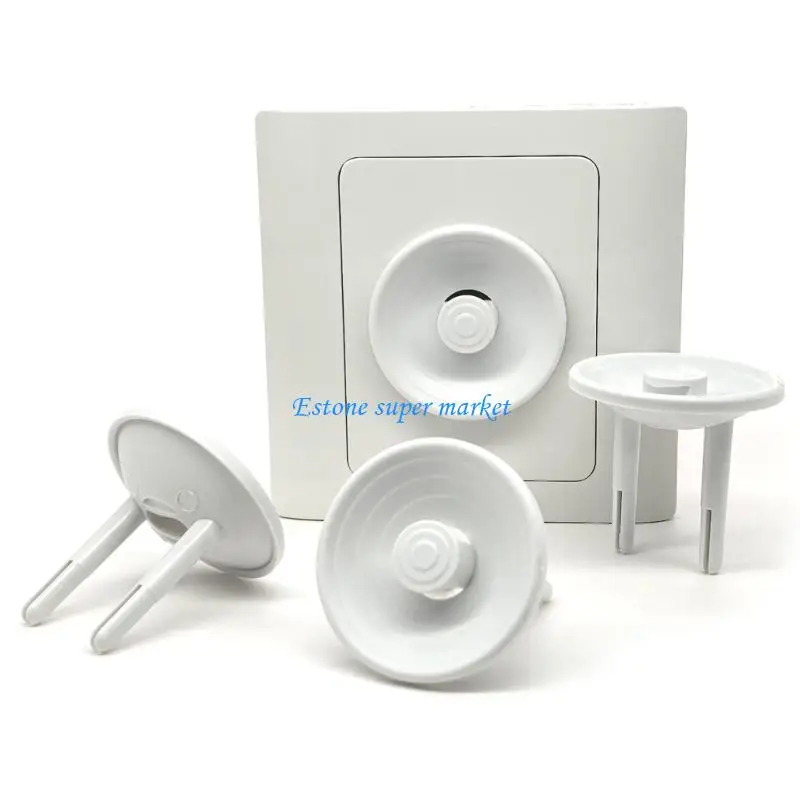 090B European Socket Outlet Protector Childproof Electrical Safety Plug Cover 10pcs