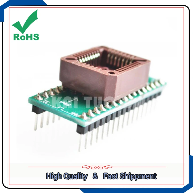 New domestic IC test stand adapter adapter seat switch docking station PLCC32 switch DIP32