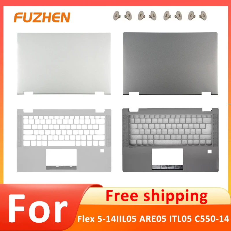 

New For Flex 5-14IIL05 ARE05 ITL05 C550-14 LCD Back Cover/Palmrest(without Keyboard)/Bottom Case