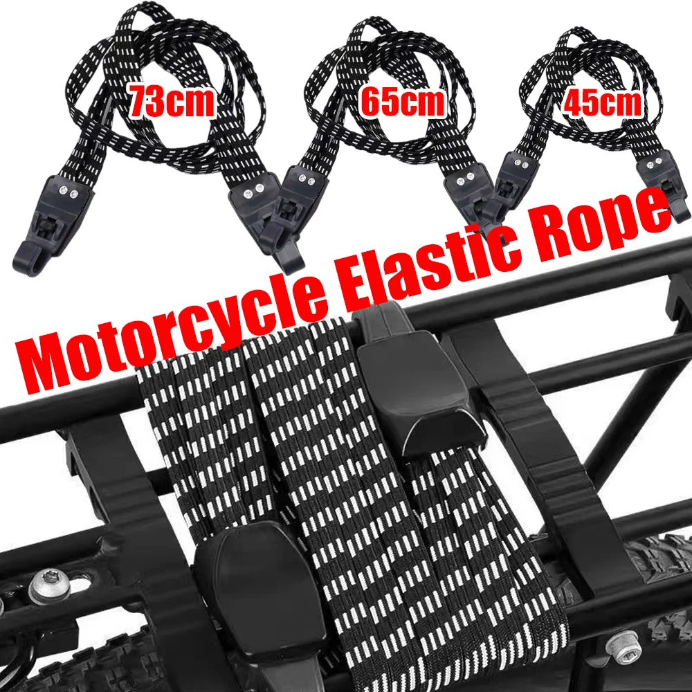 Motorcycle Luggage Bungee Cord Multifunctional New Arrival Motorbike Bicycle Rubber Rope Belt with Hook Moto Accessories
