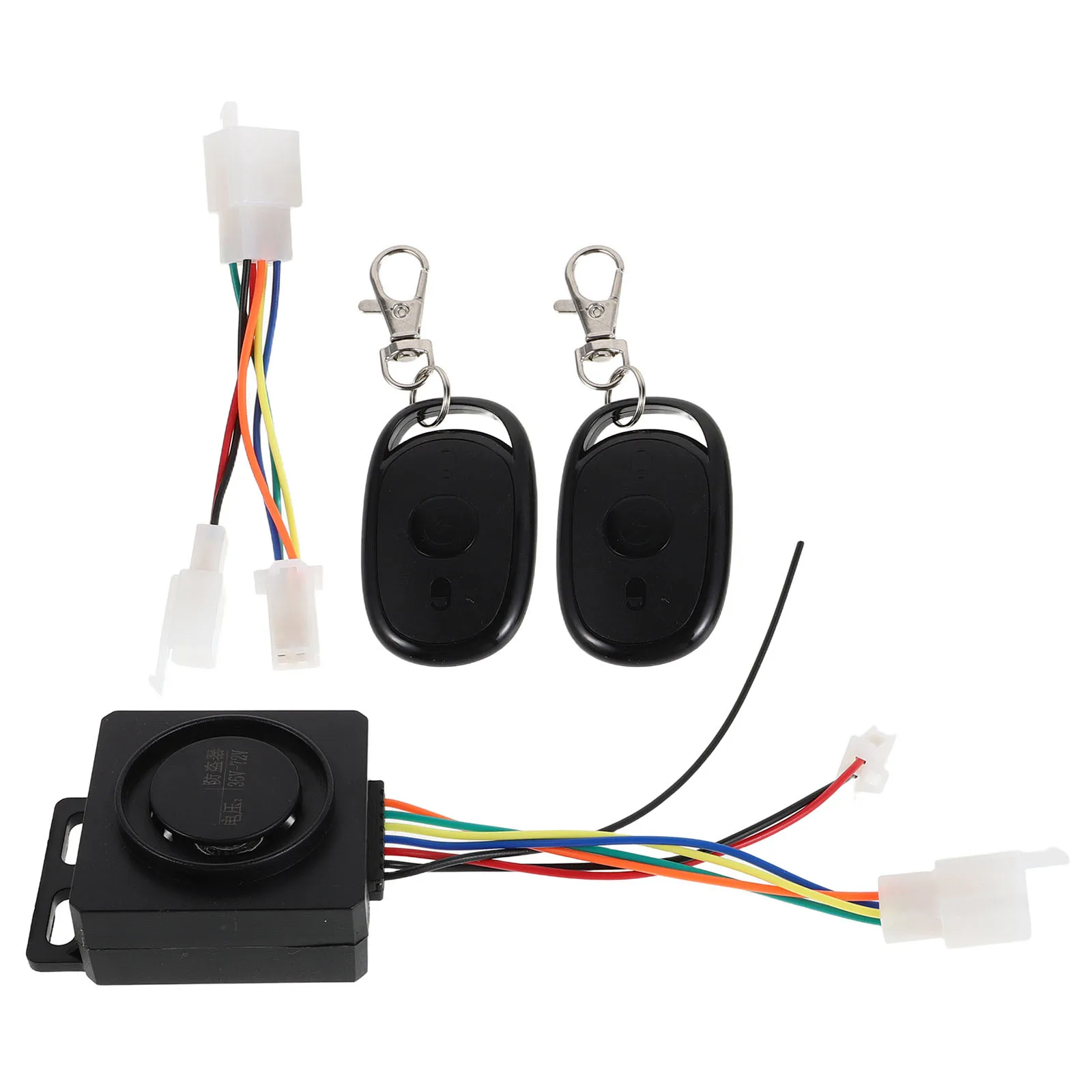 

1 комплект противоугонной сигнализации для мотоцикла, быстрый отклик, система дистанционного запуска, безопасная парковочная сигнализация для электровелосипеда